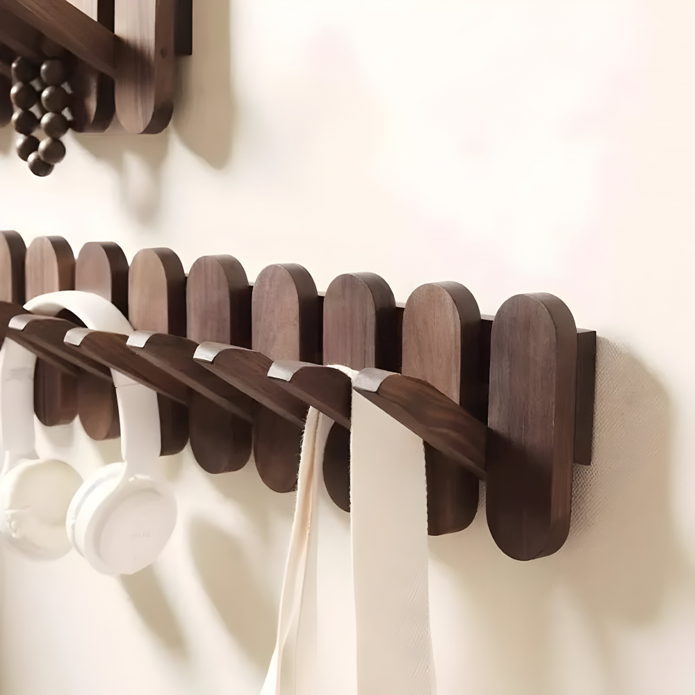 Wooden Wall Wardrobe – Entryway Organization Solution