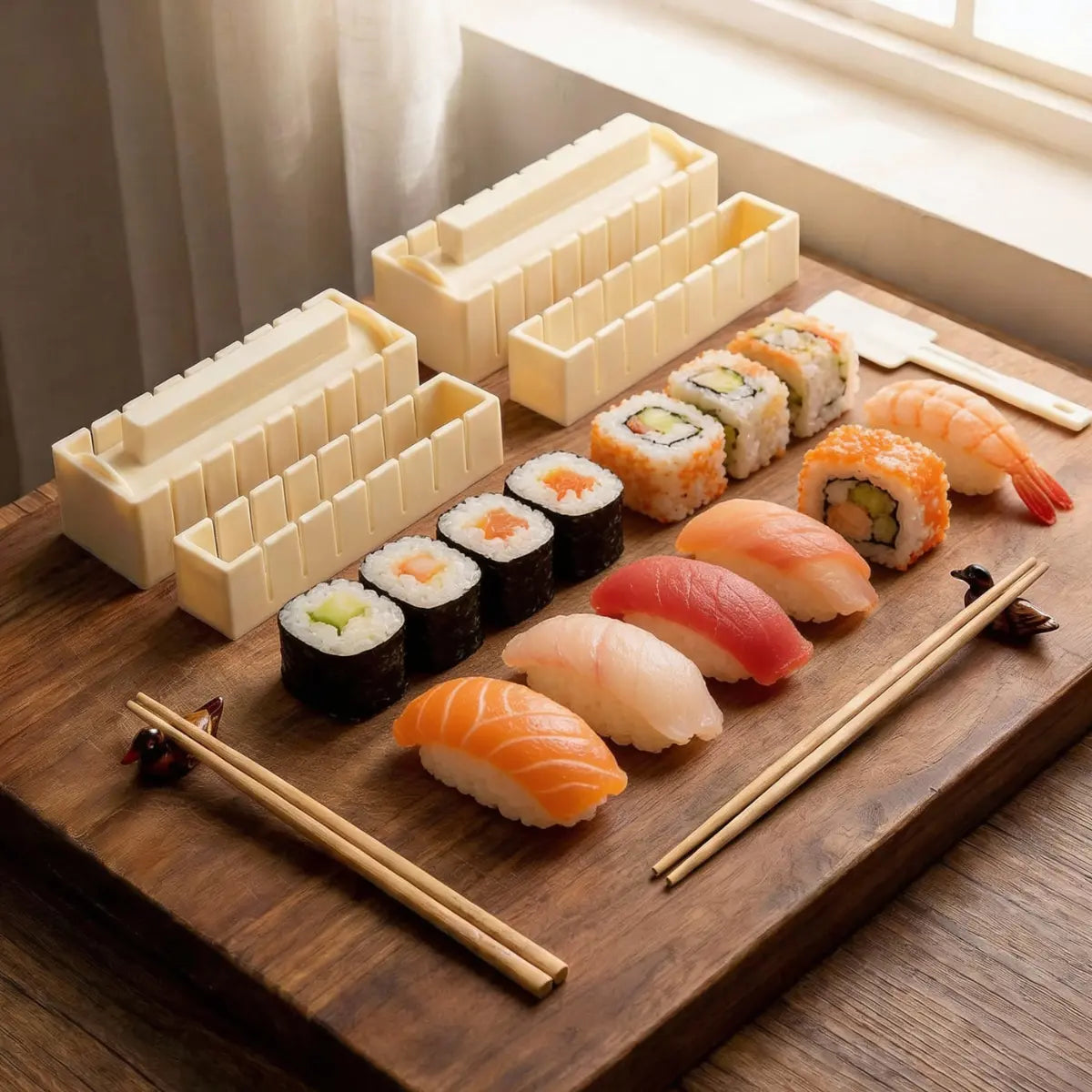Sushi Shaper Kit – Uniform Portions, No Rolling Required