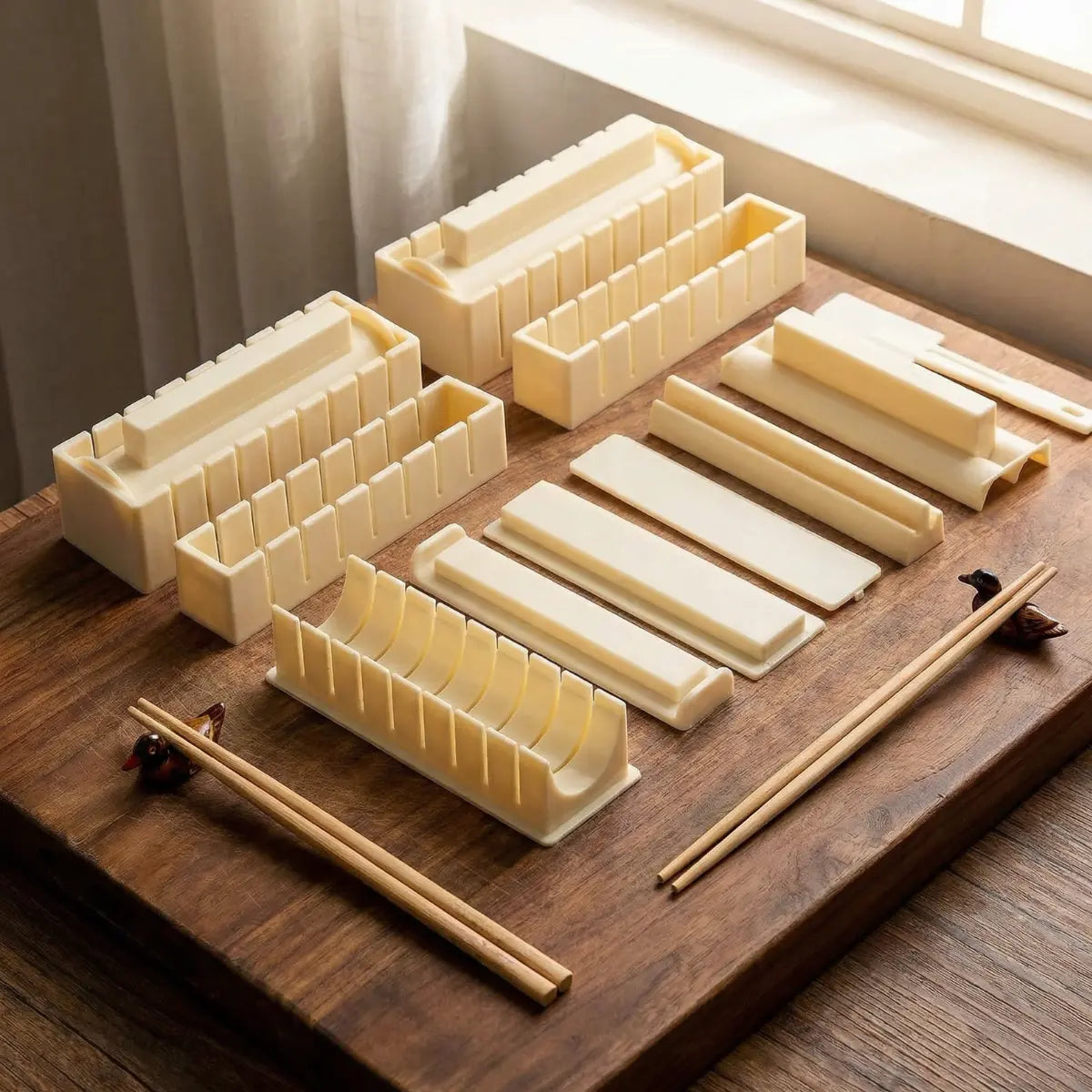 Sushi Shaper Kit – Uniform Portions, No Rolling Required