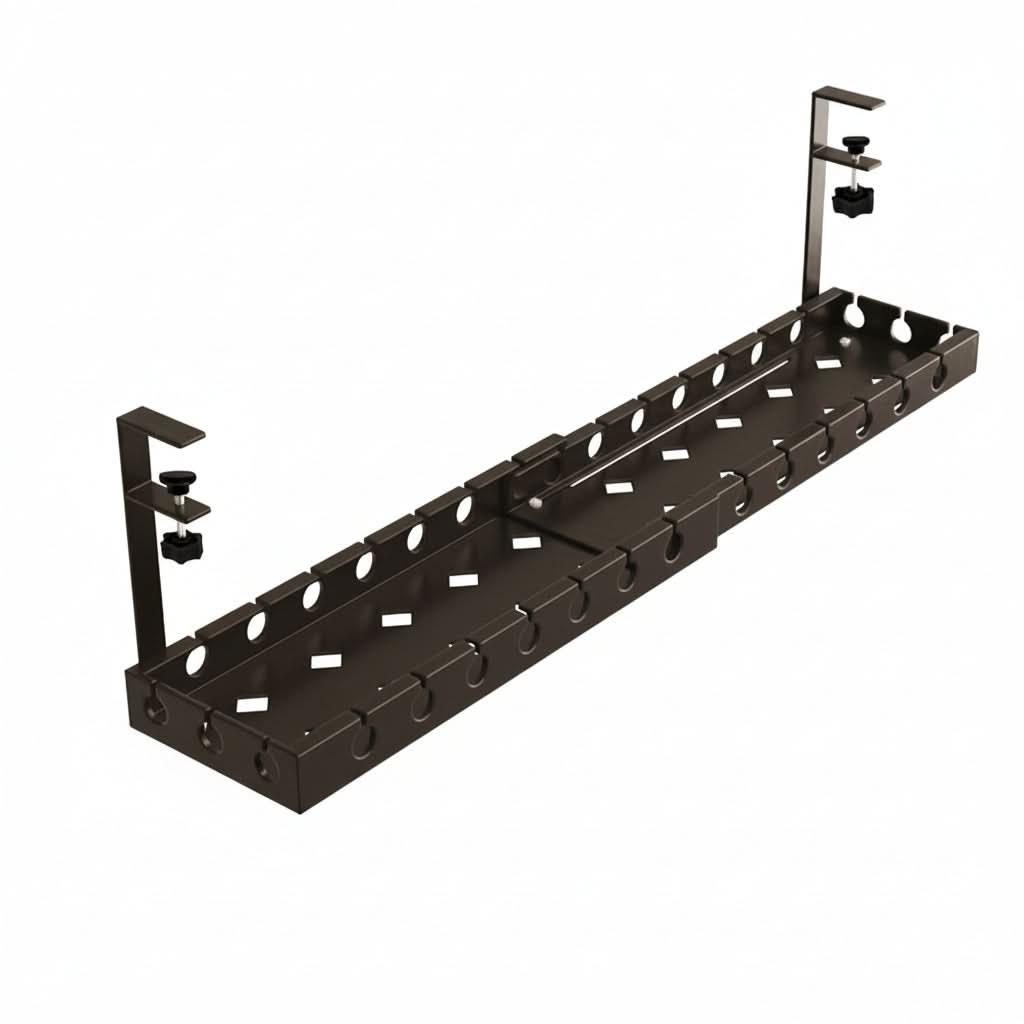 Adjustable Cable Organizer for Under-Desk Use – Tangle-Free Workstation