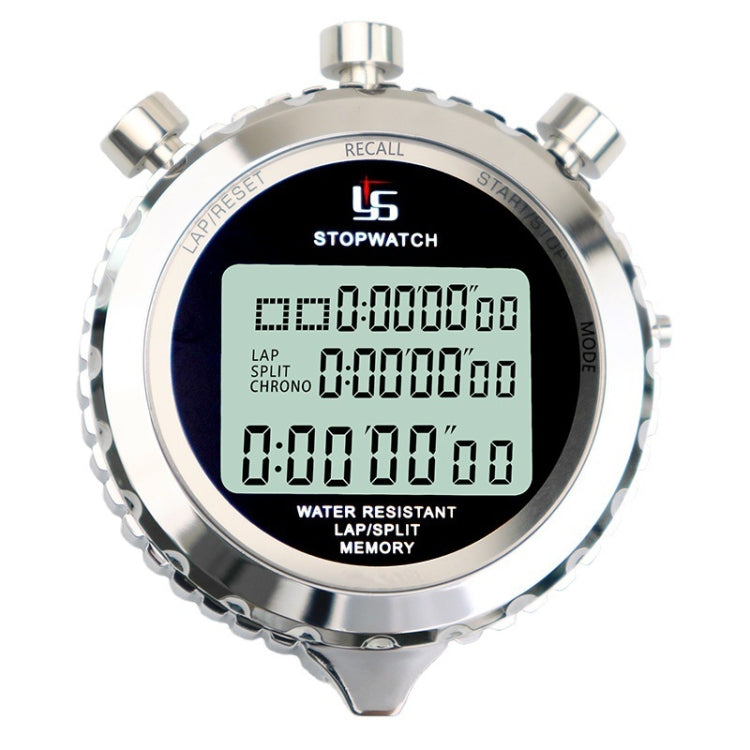 Stainless Steel Digital Timer with Triple-Line Screen