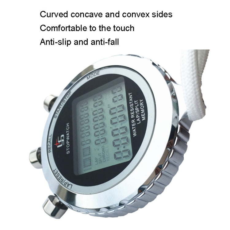 Stainless Steel Digital Timer with Triple-Line Screen