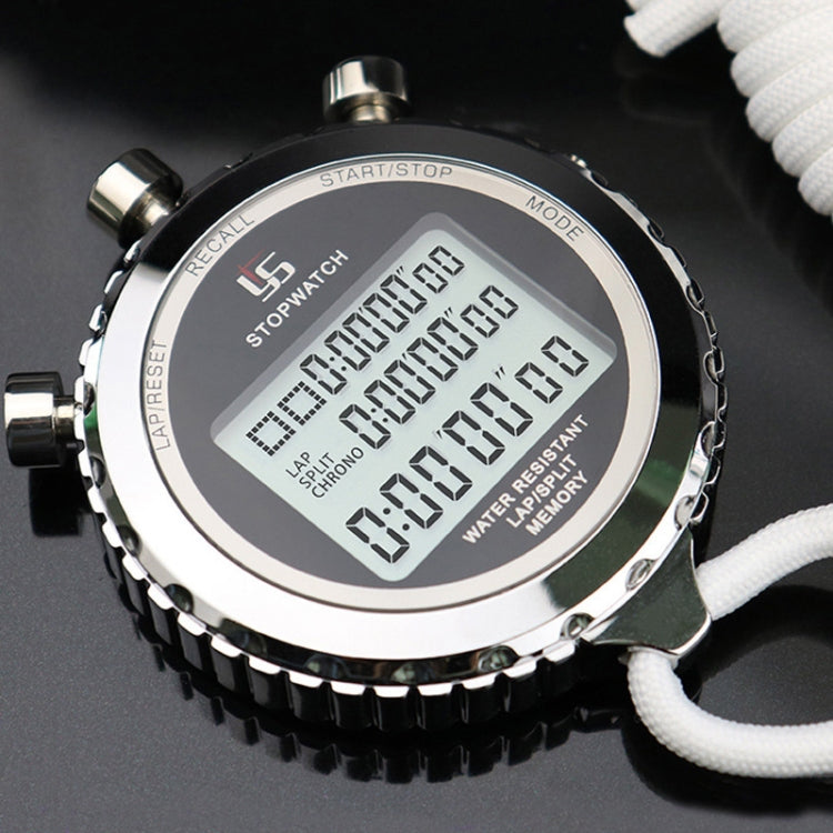 Stainless Steel Digital Timer with Triple-Line Screen