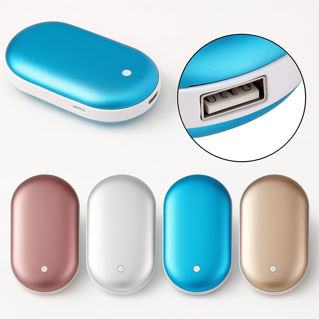 Electric Hand Warmer with Power Bank | 3 Heat Settings