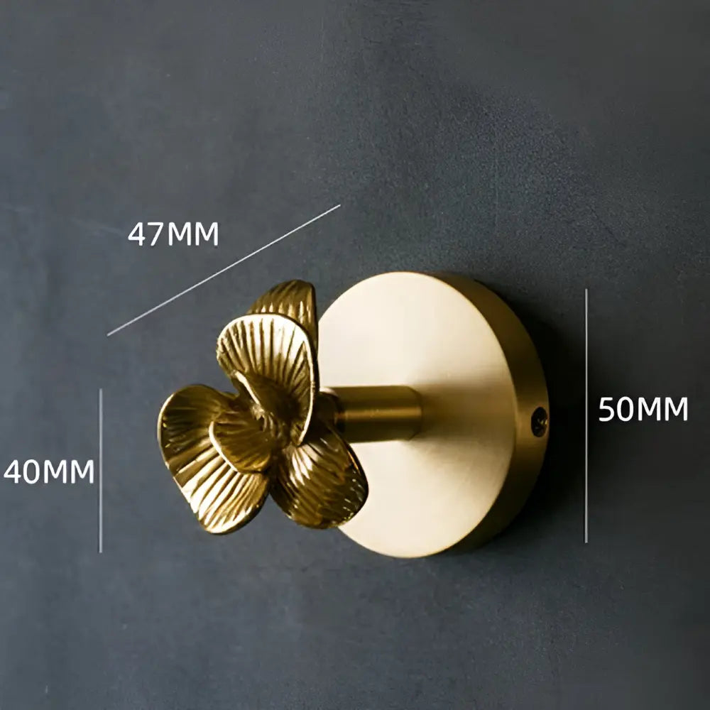 Brass Animal Wall Hooks – Set of 6 Decorative Designs in Gold Finish