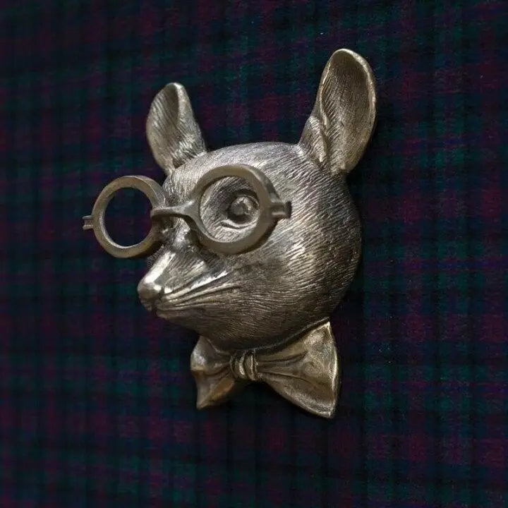 Wall Artwork Featuring Animal Head Design