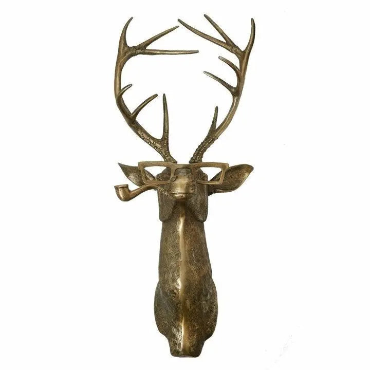 Wall Artwork Featuring Animal Head Design