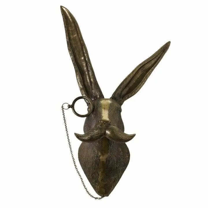 Wall Artwork Featuring Animal Head Design