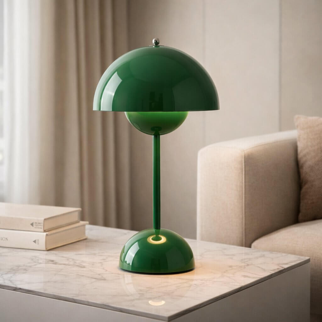 Wireless and Dimmable Bedside Table Lamp
