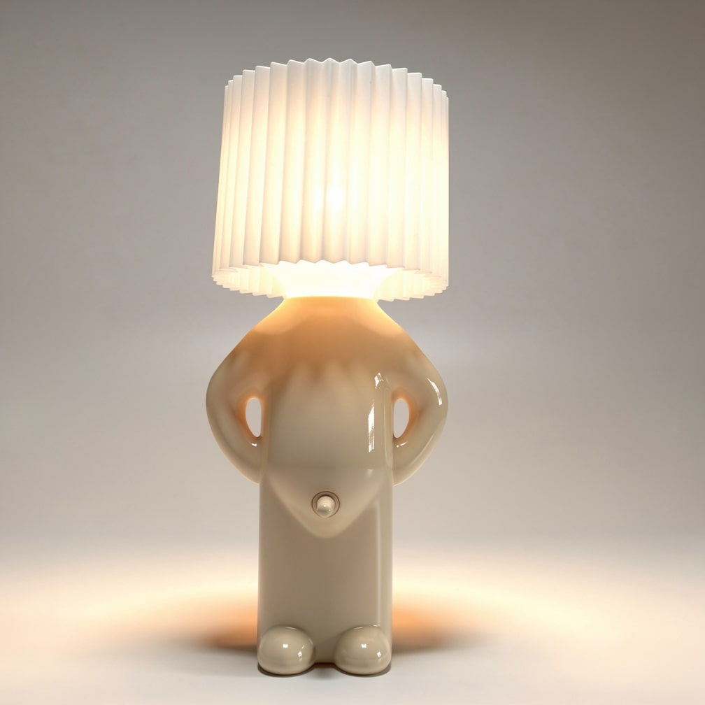 Compact Table Lamp with Soft Light – WinkLight Style