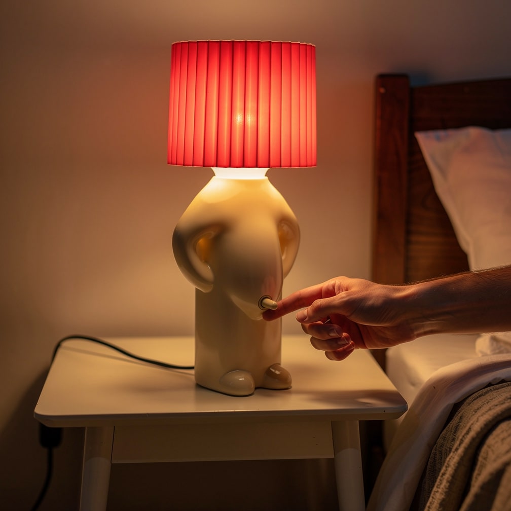 Compact Table Lamp with Soft Light – WinkLight Style
