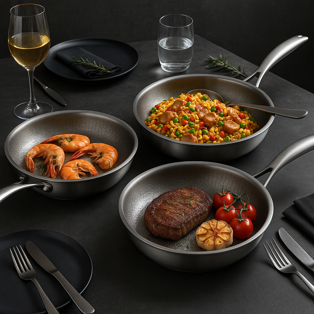 Everlast Titanium Chef's Frying Pan - Induction Compatible