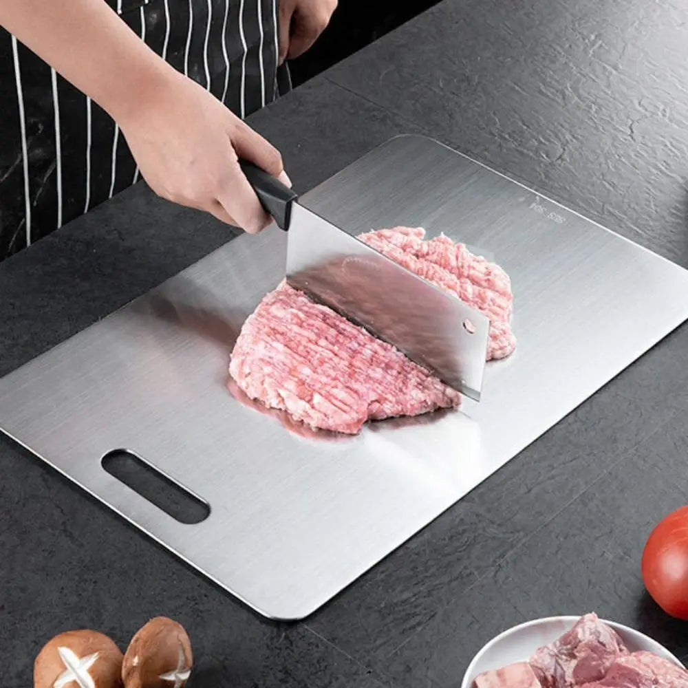 Kitchen Cutting Board Made of Titanium