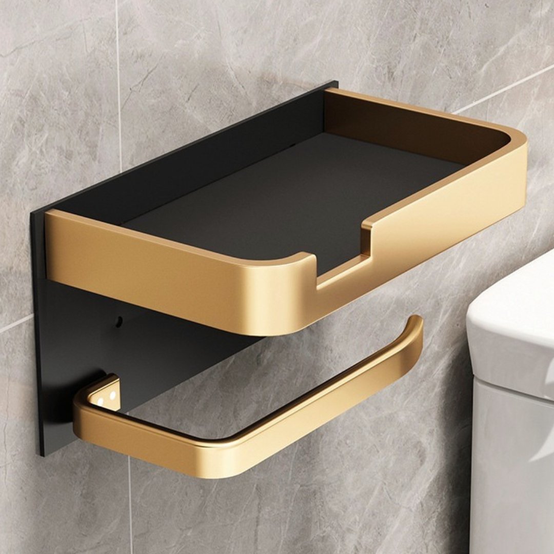 Toilet Paper Holder | Wall-Mounted | Metal Design