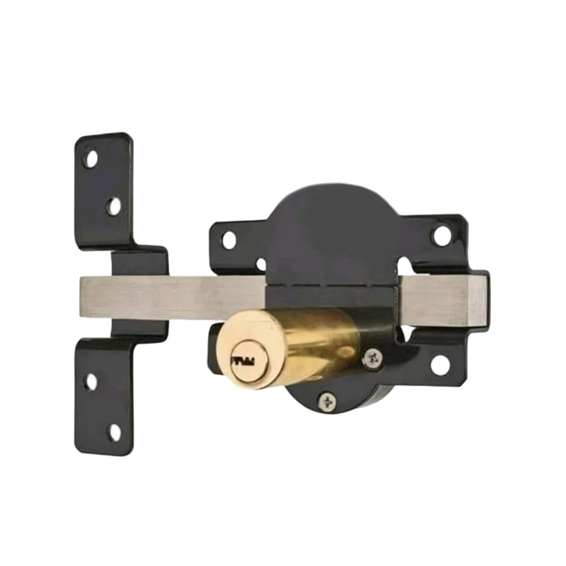 Gate Lock with Key | Rust-Resistant | Spring Bolt