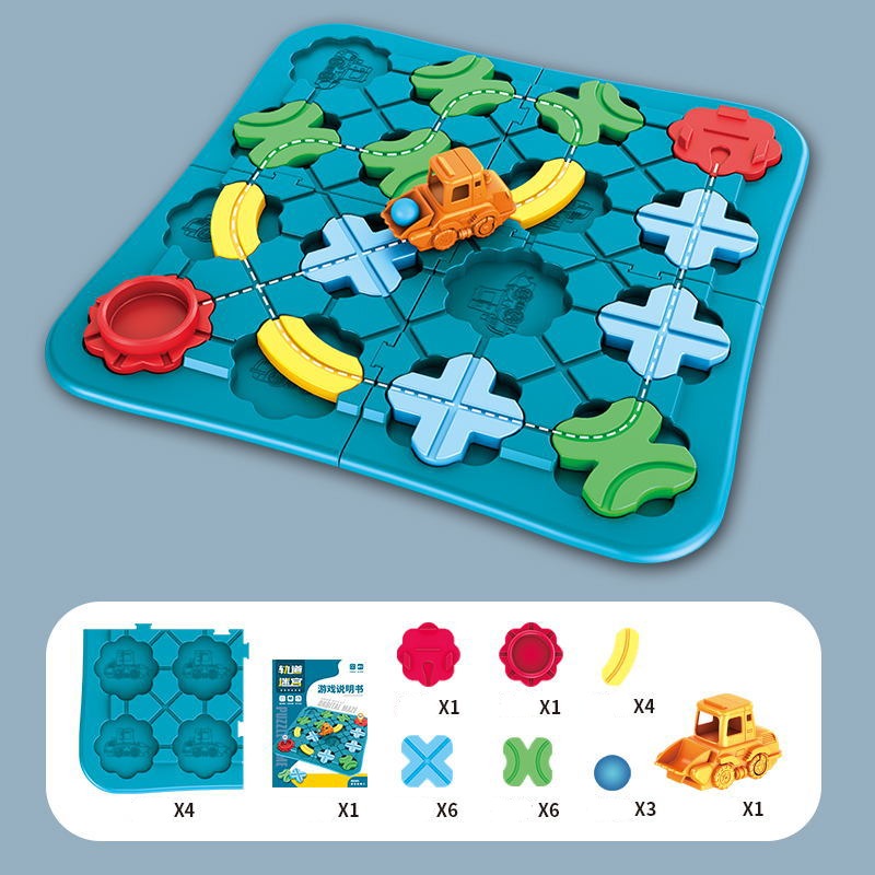 AdventureRail Magnetic Train Building Set for Kids