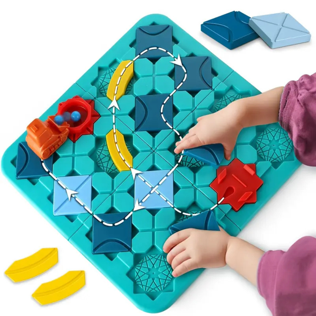 AdventureRail Magnetic Train Building Set for Kids