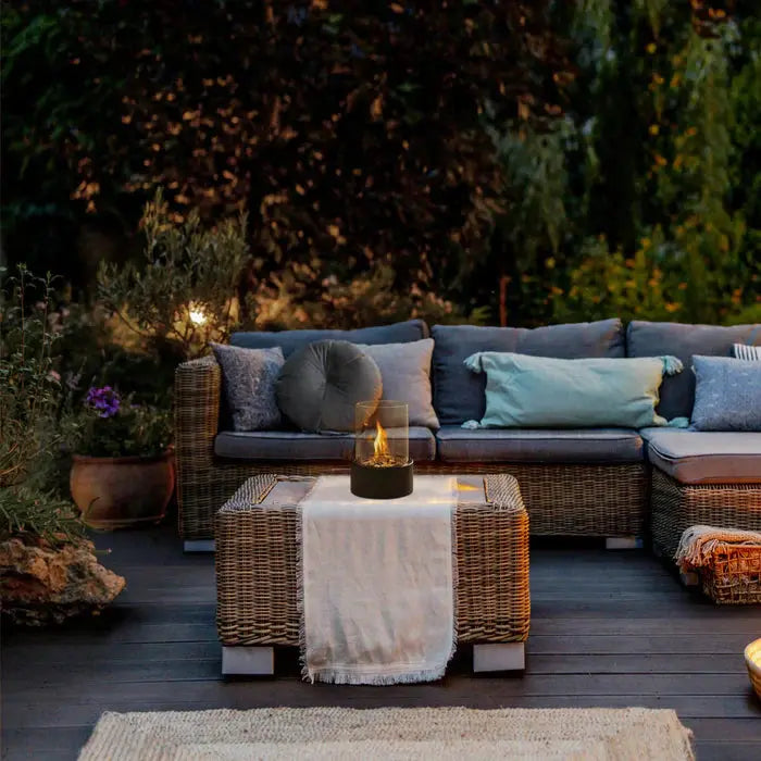 Tabletop Fire Lantern – Portable for Indoor and Outdoor Ambiance