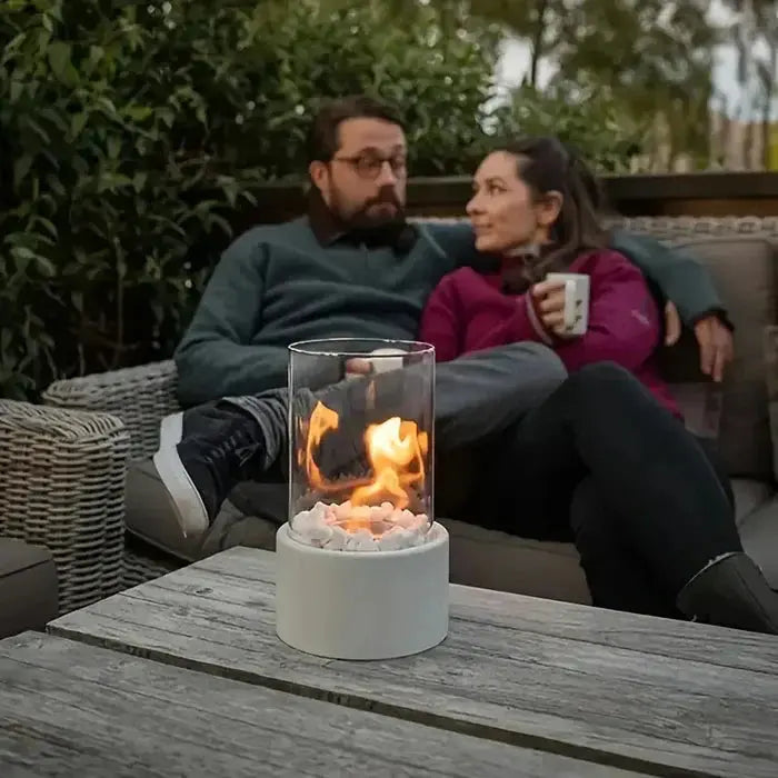 Tabletop Fire Lantern – Portable for Indoor and Outdoor Ambiance