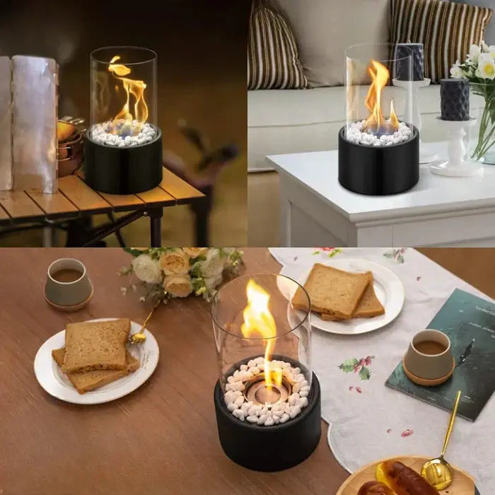 Tabletop Fire Lantern – Portable for Indoor and Outdoor Ambiance