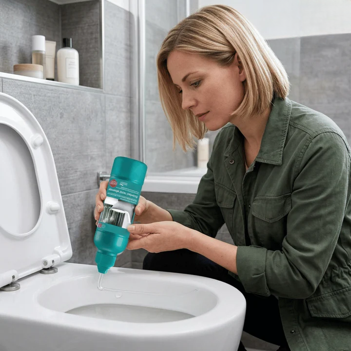 Thick Toilet Cleaning Gel with Precision Nozzle – Fragrant Formula