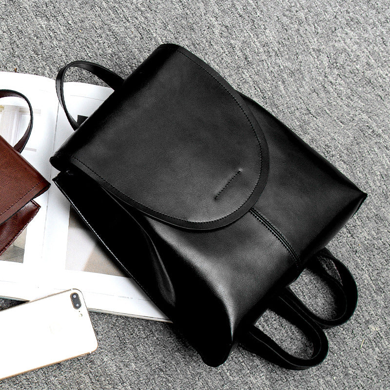 Sophisticated Leather Backpack for Women – Everyday Travel Companion