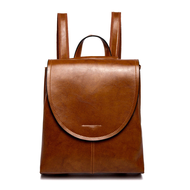 Sophisticated Leather Backpack for Women – Everyday Travel Companion