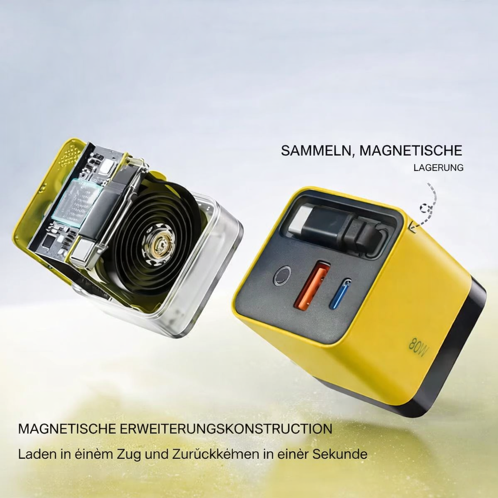 Smart Multi-Device Charger | GaN Fast Charging Wall Adapter