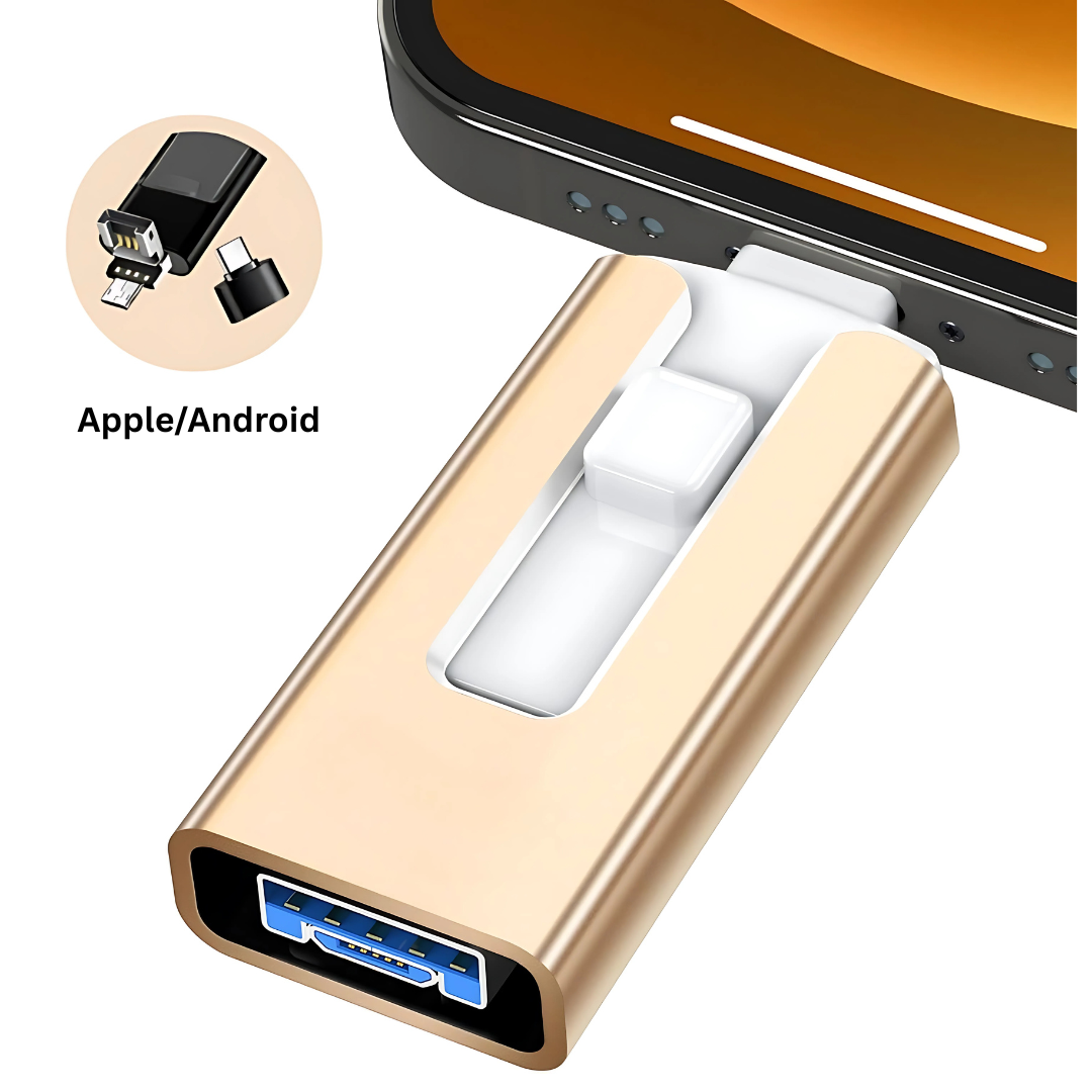 USB Drive | Additional Storage | Multi-Port Data Transfer