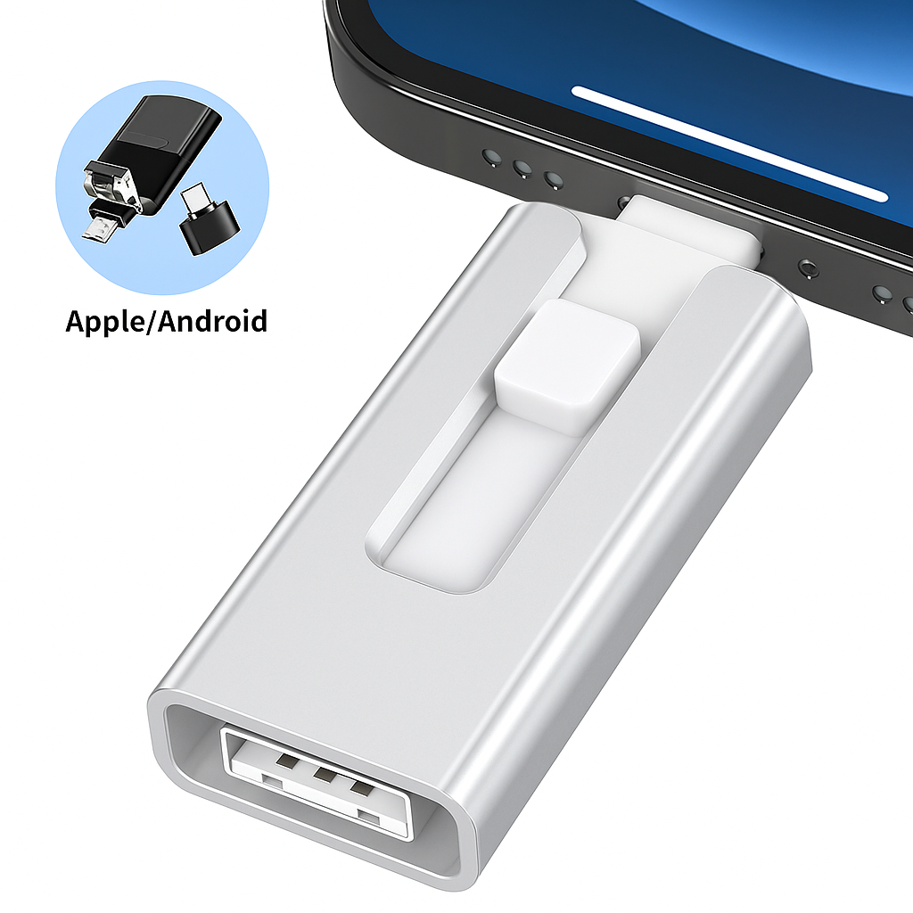 USB Drive | Additional Storage | Multi-Port Data Transfer