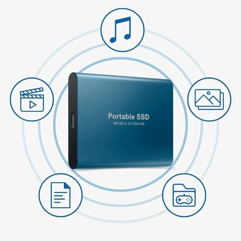 Compact External SSD – USB 3.1 Data Storage Solution