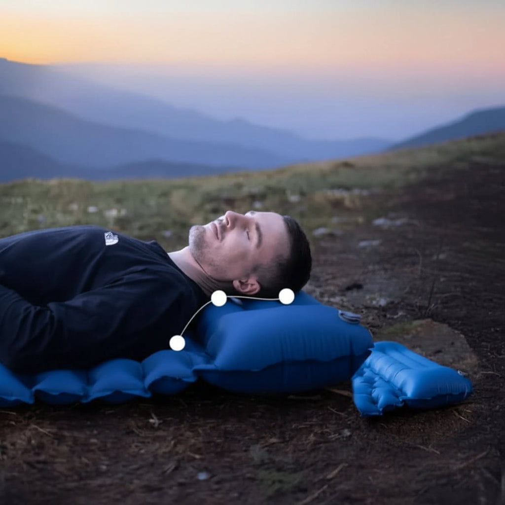 Compact Air Mattress with Foot Pump & Comfort Design