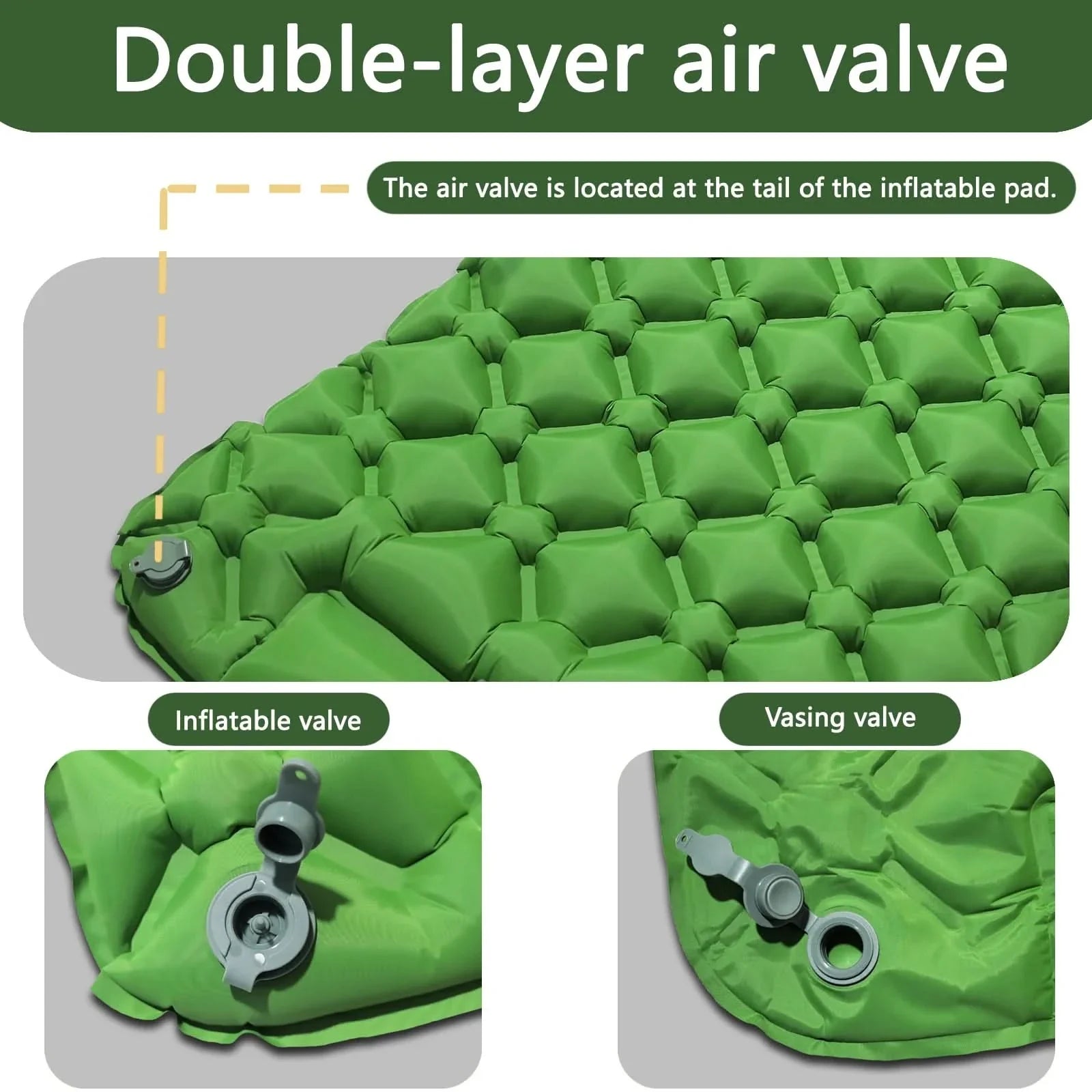 Ultralight Camping Sleeping Pad for Backpacking and Beach Outings