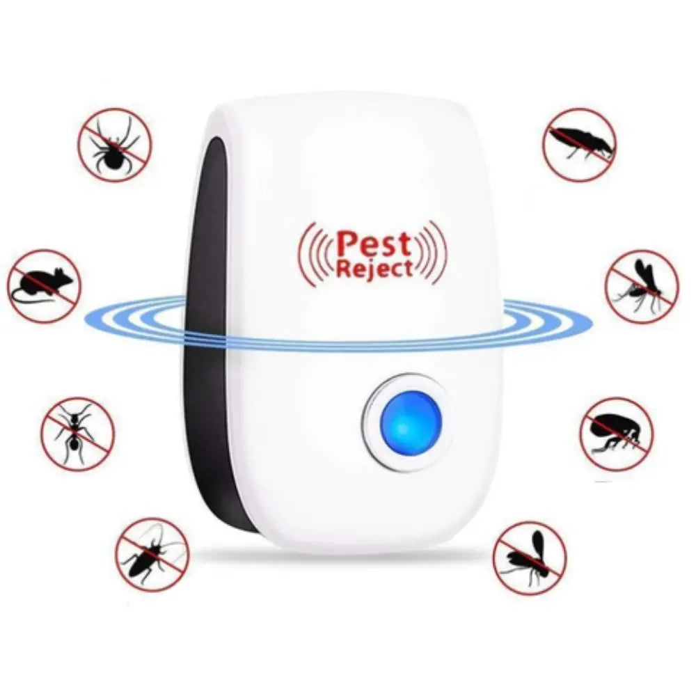 Chemical-Free Ultrasonic Plug-In Pest Repeller – No Traps Needed
