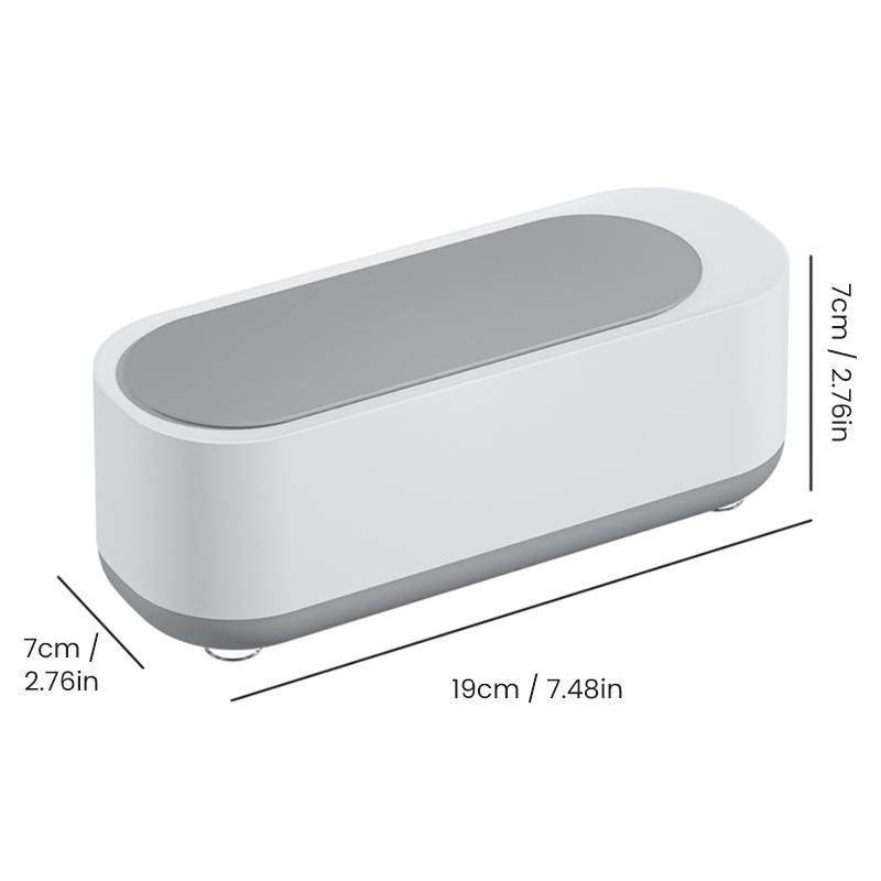Ultrasonic Cleaner for Jewelry and Glasses - Portable 360° Deep Clean