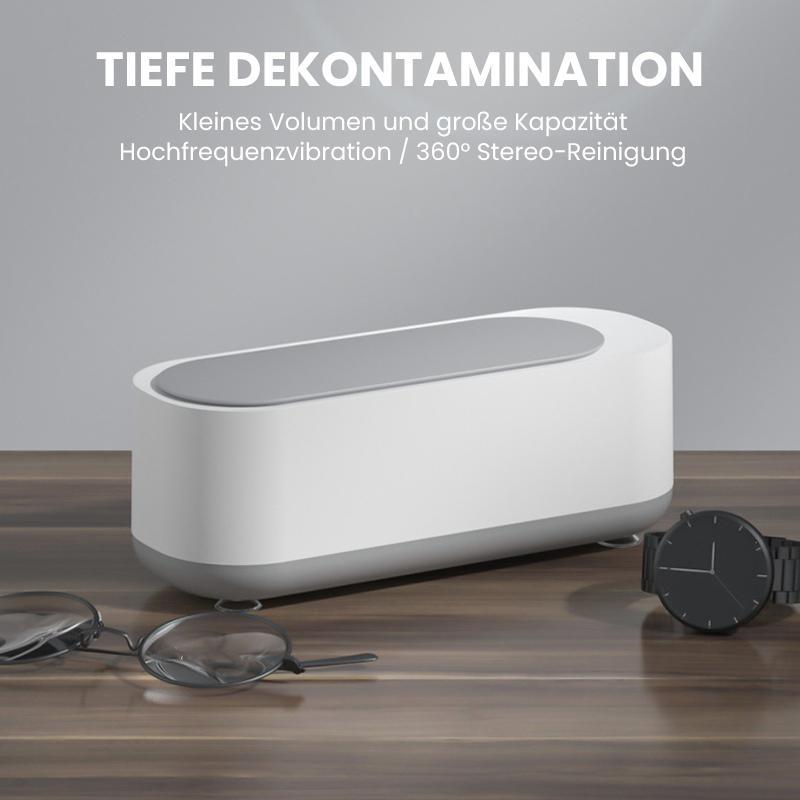 Ultrasonic Cleaner for Jewelry and Glasses - Portable 360° Deep Clean