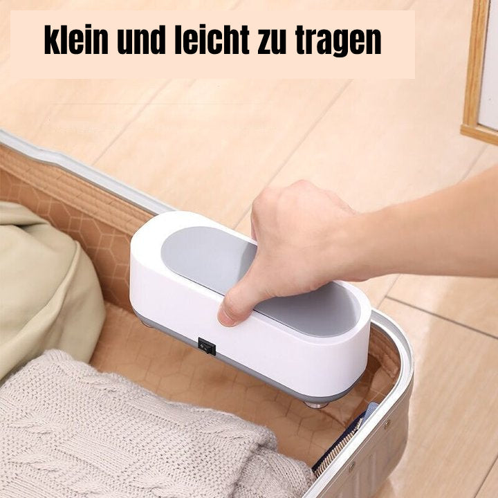 Ultrasonic Cleaner for Jewelry and Glasses - Portable 360° Deep Clean