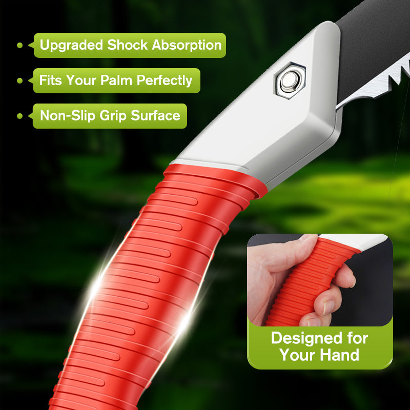 Universal Pruning Saw | Sharp Pull Blade | Includes Protective Sheath