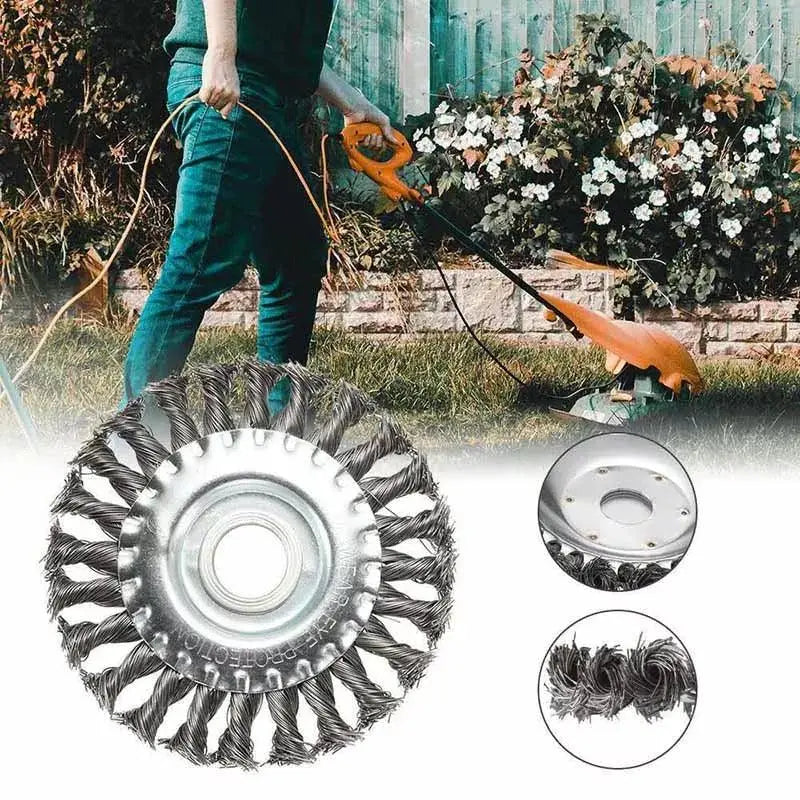 Weed Remover with Twisted Steel Wire | Eliminates Moss and Weeds