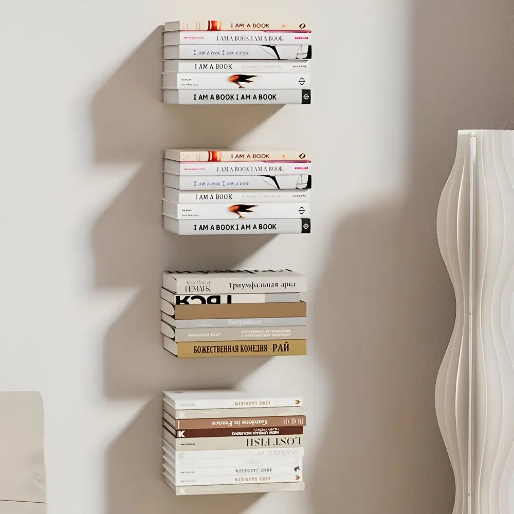 Invisible Wall-Mounted Floating Shelf – Pack of 2