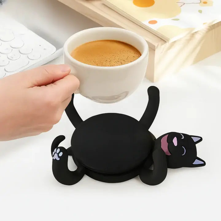 Cat-Shaped Coasters – Fun Surface Protectors for Your Home