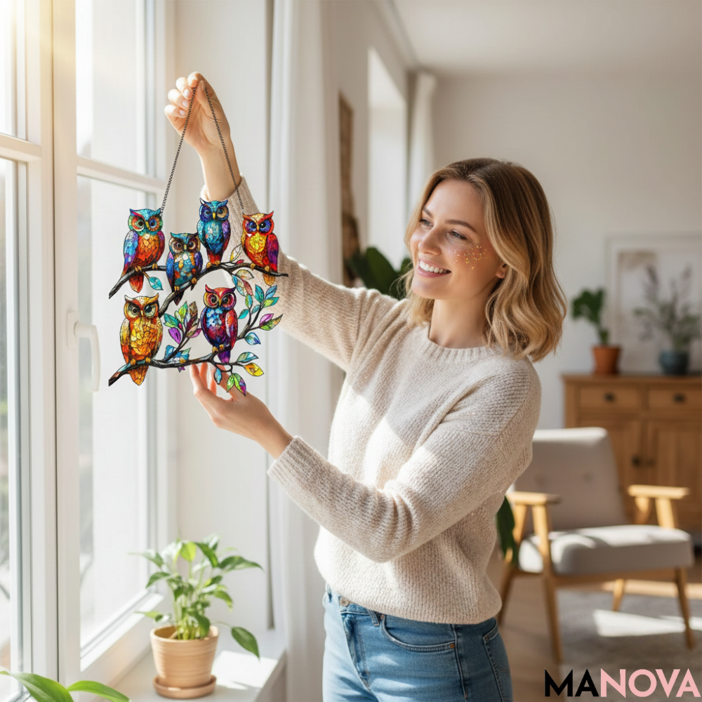 Colorful Acrylic Bird Wall Art – Nature Decor for Vibrant Interiors