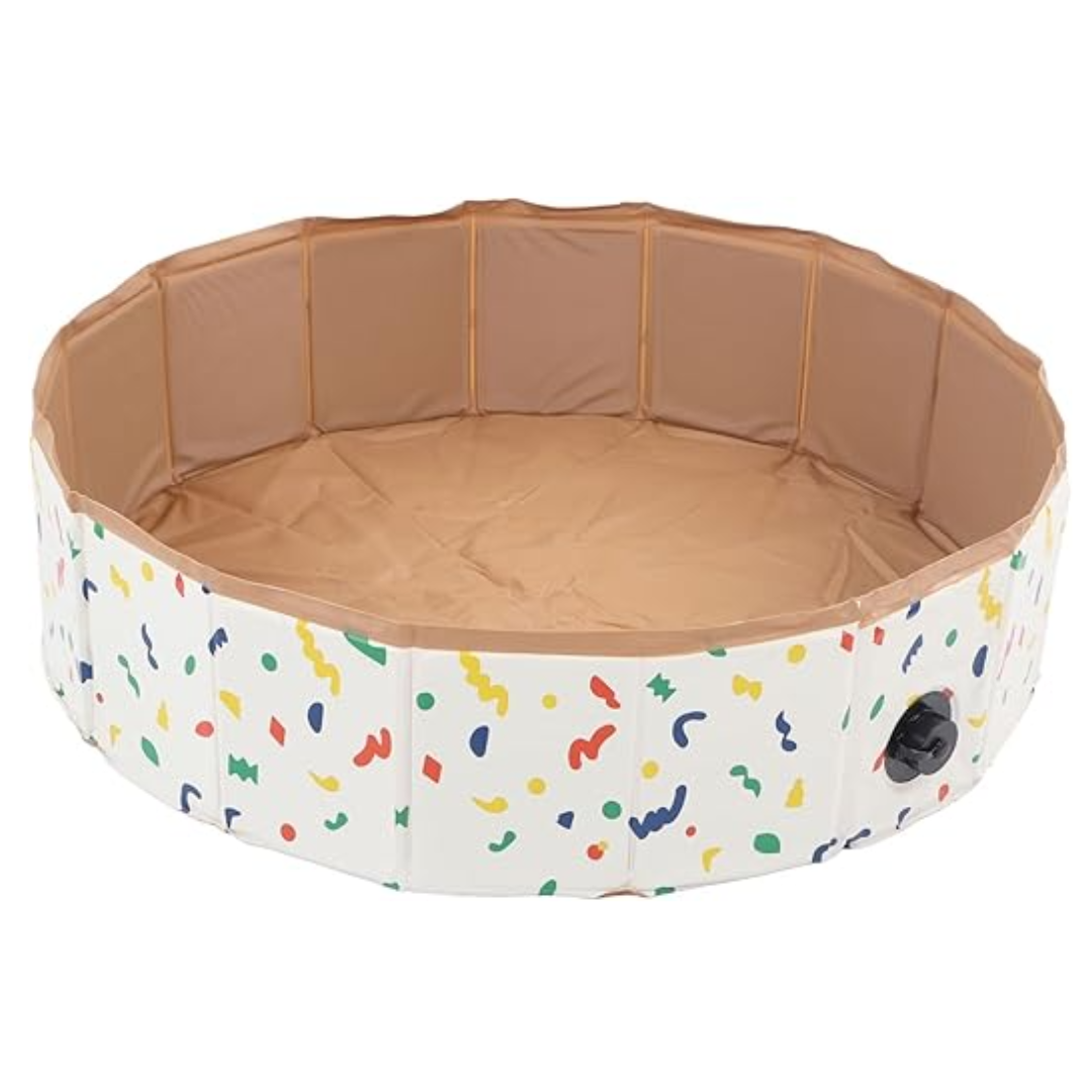 80 cm Round Portable Playpen – Secure Space for Infants