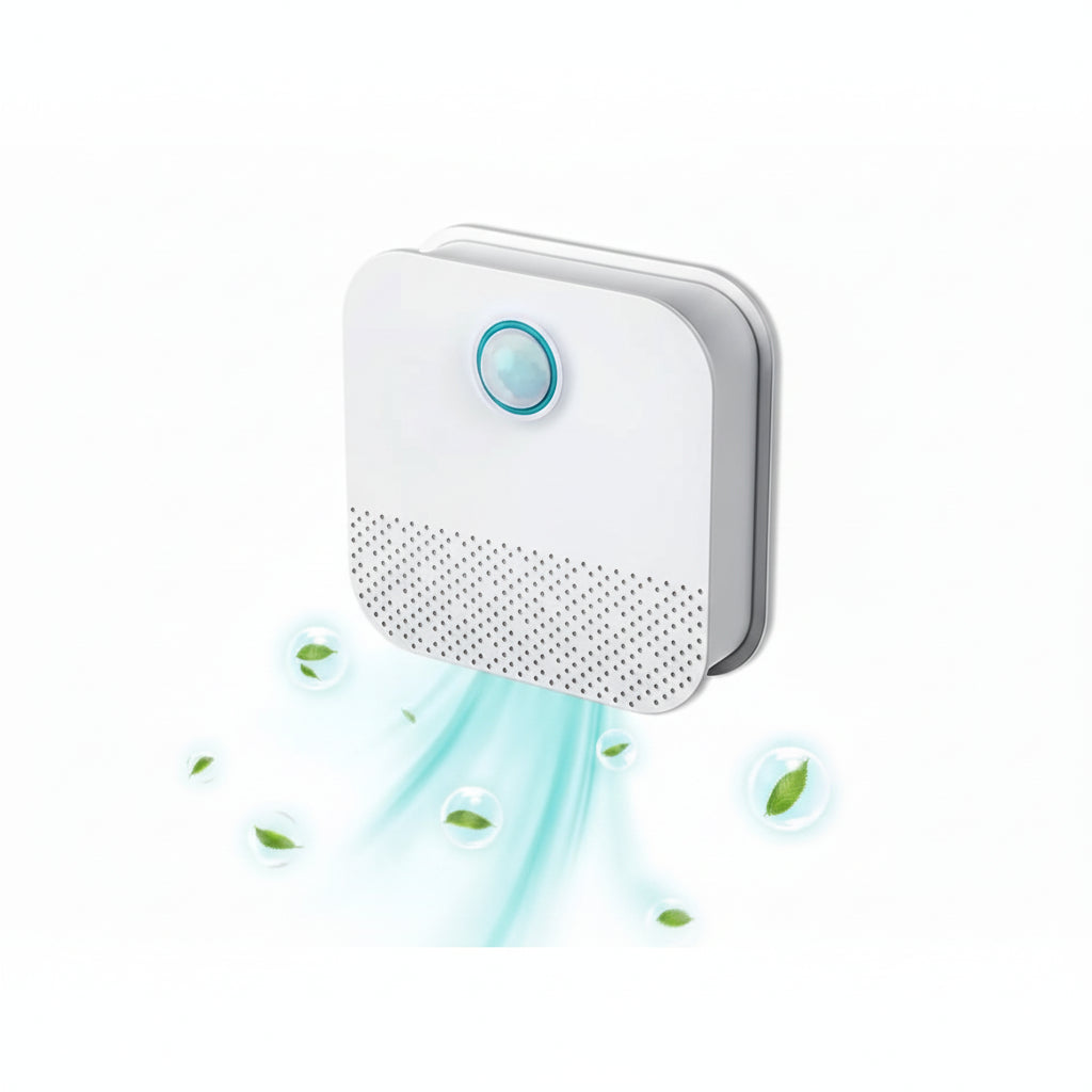 Motion Sensor Cat Litter Odor Eliminator with Dust Control Feature