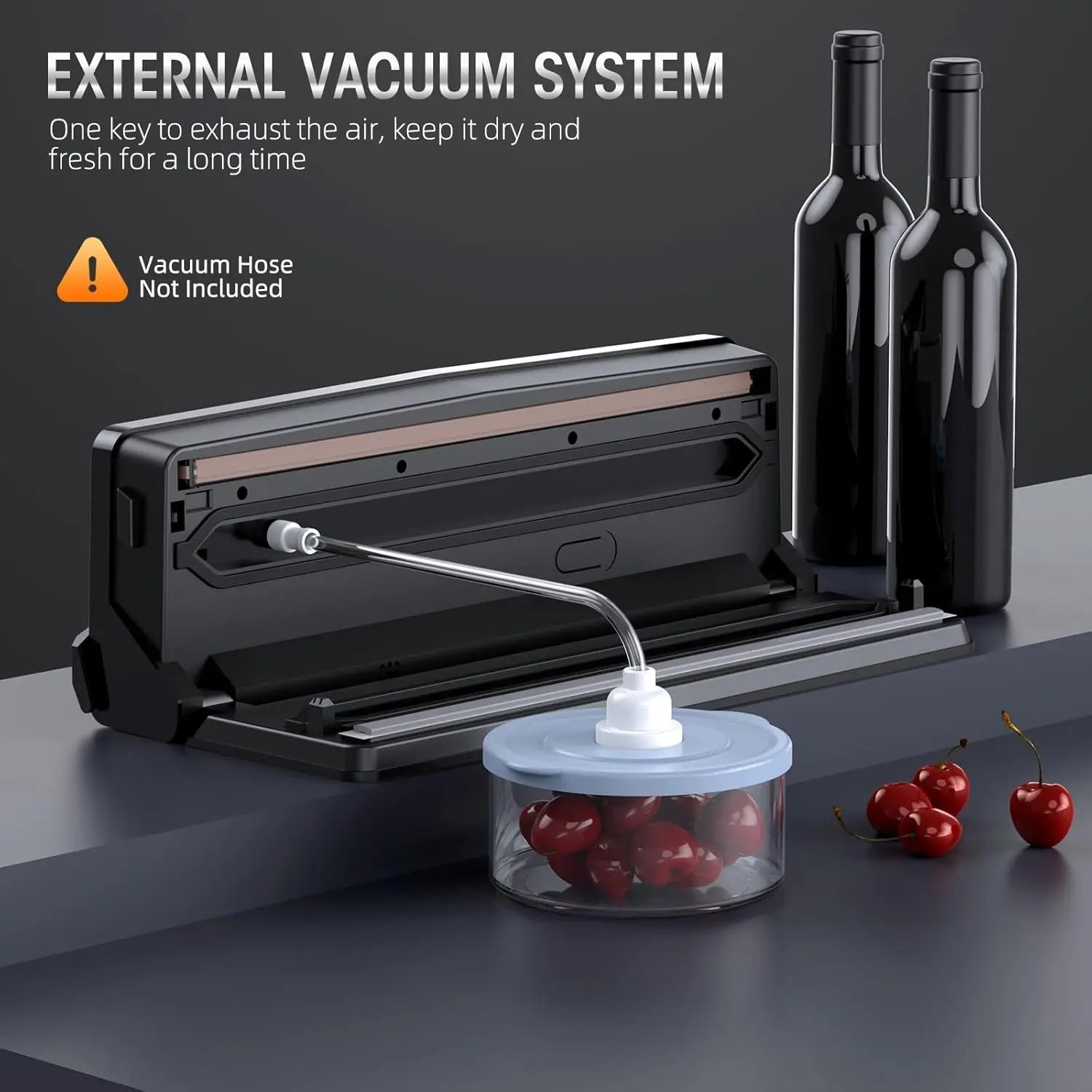 Vacuum Packing Machine with Integrated Bag Cutter – Extended Freshness