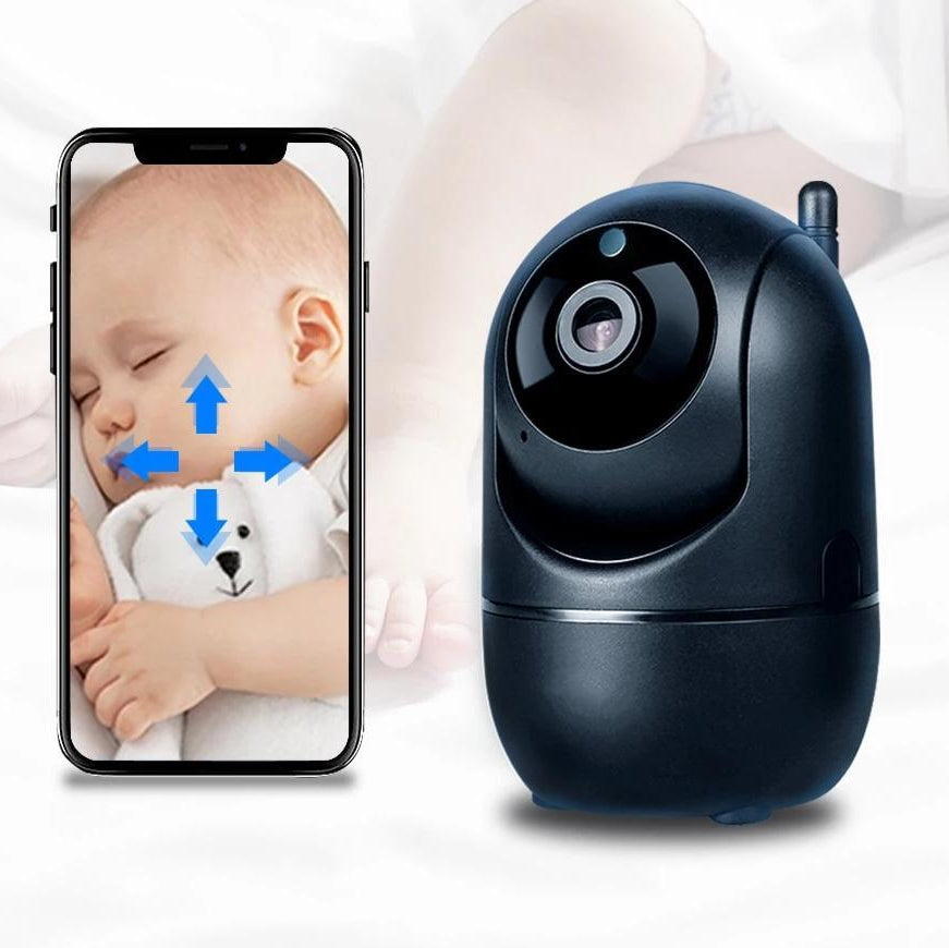 Smart Baby Monitor with Breathing Alerts and Night Vision