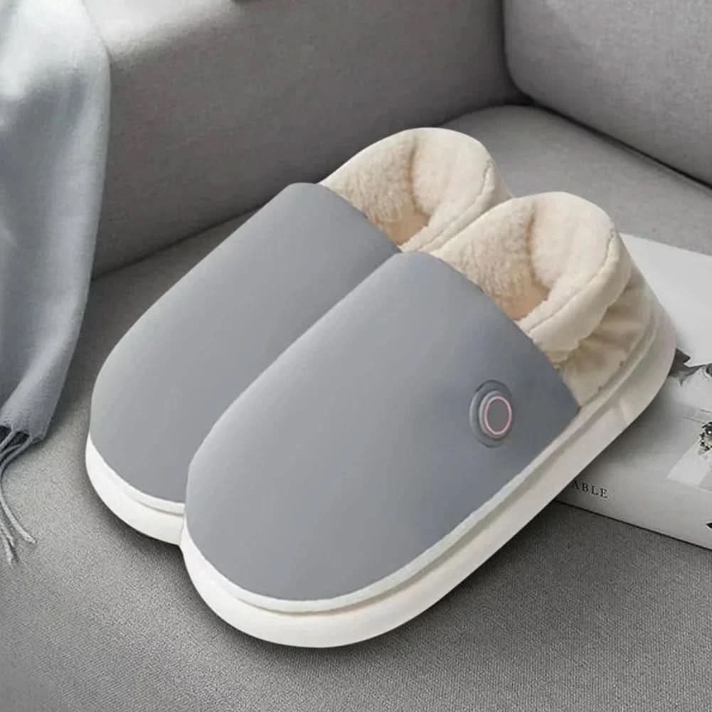 Heated Indoor Slippers with Adjustable Warmth for Cozy Comfort