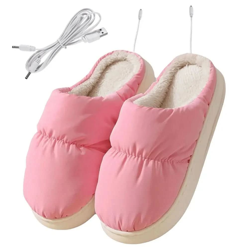 Heated Indoor Slippers with Adjustable Warmth for Cozy Comfort