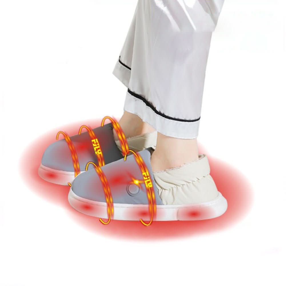 Heated Indoor Slippers with Adjustable Warmth for Cozy Comfort