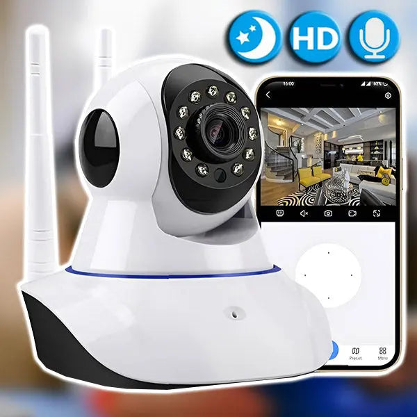 HD Night Vision Wi-Fi Indoor Security Camera